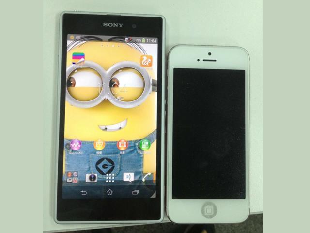 索尼-SONY-Xperia-Z1-i1-One-L39h-蘋果-Apple-5-外型-比拼圖-實機諜照