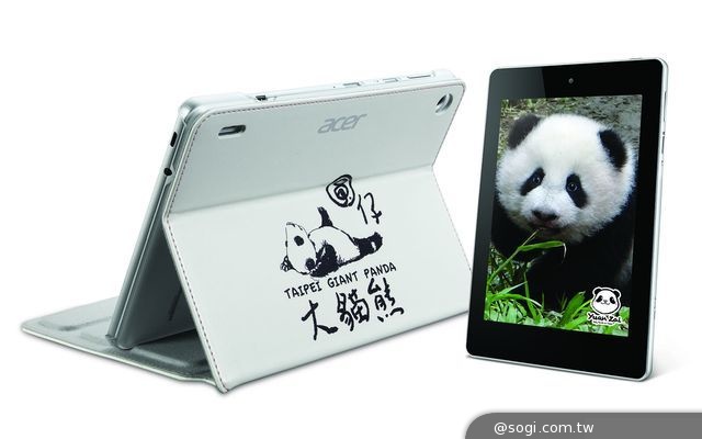 大貓熊寶寶「圓仔」首度亮相 宏碁推出Acer圓仔平板同賀