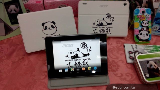 大貓熊寶寶「圓仔」首度亮相 宏碁推出Acer圓仔平板同賀