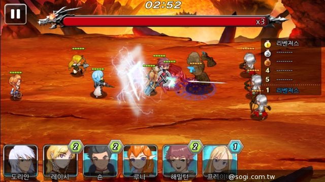韓國人氣手遊《Summon Masters》職業設定及戰鬥模式公開