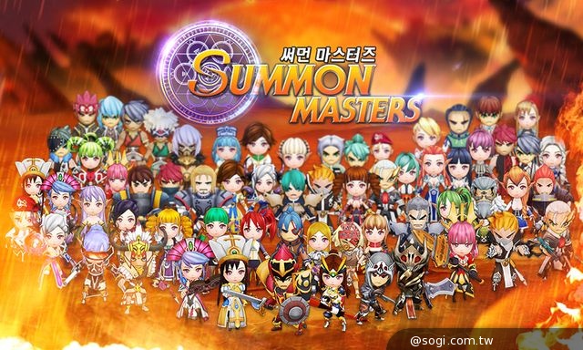 韓國人氣手遊《Summon Masters》職業設定及戰鬥模式公開