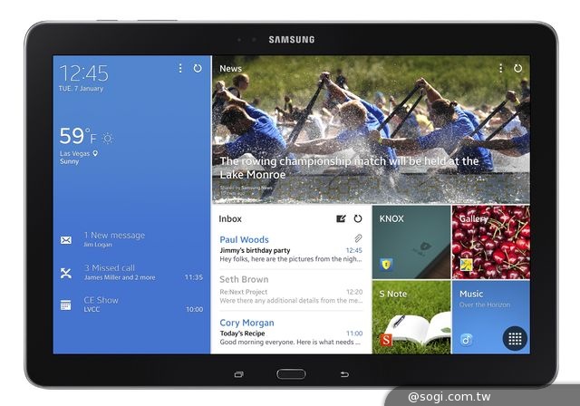 三星推出GALAXY NotePRO與TabPRO開創平板新視野