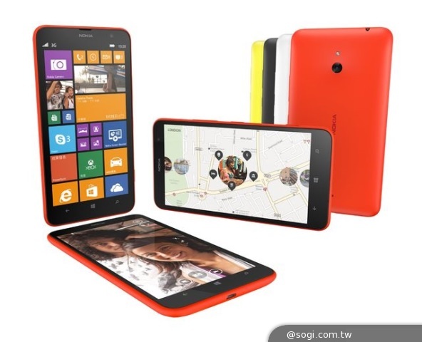 迎新年 全新Nokia Lumia 1320及紅色Nokia Lumia 1520熱鬧登場