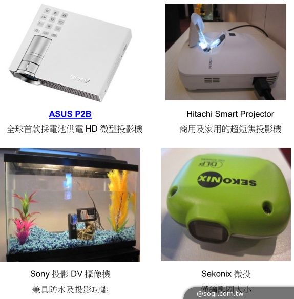 德州儀器DLP 2014 CES Pico微型投影搶先看