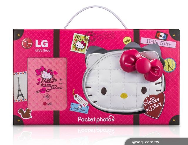 LG Pocket photo 3.0再進化 Hello Kitty限量精裝版