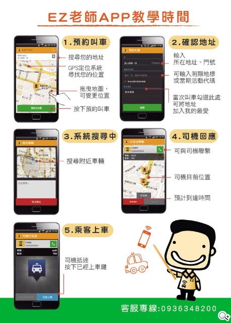 Easy Taxi 世界上最大的手機叫車服務