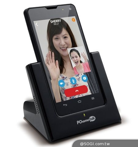 連科通訊成立PChomeTalk 推出全球第一支Skype安卓專用機