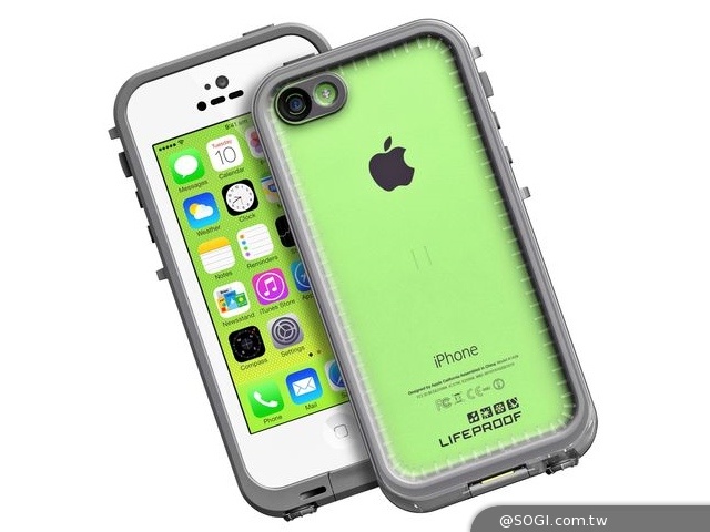 LifeProof推出iPhone 5c專屬保護殼 透明背蓋突顯手機繽紛色