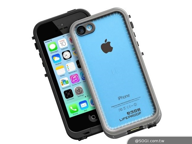 LifeProof推出iPhone 5c專屬保護殼 透明背蓋突顯手機繽紛色