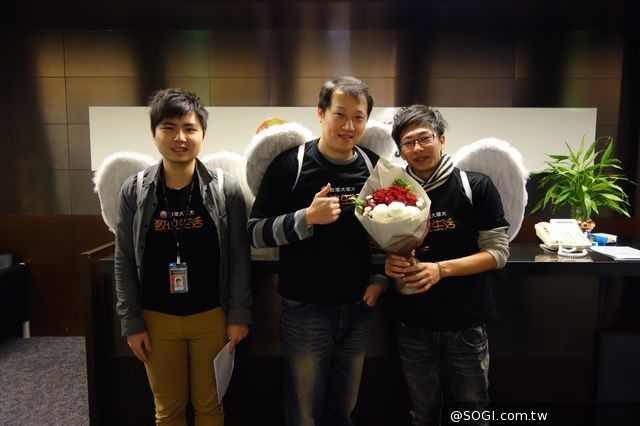 myfone購物「真人邱比特．告白我幫你」傳情任務大成功