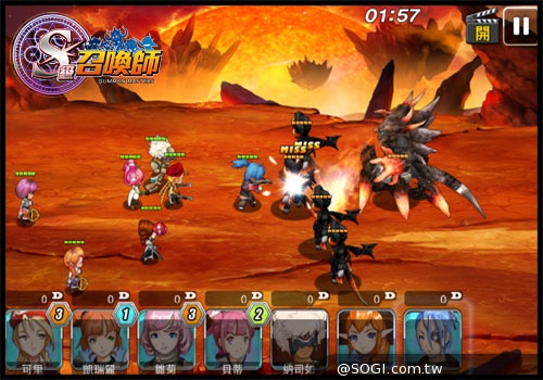 療癒系女神 VS.小惡魔正妹 《S 級召喚師》2月14日甜蜜封測