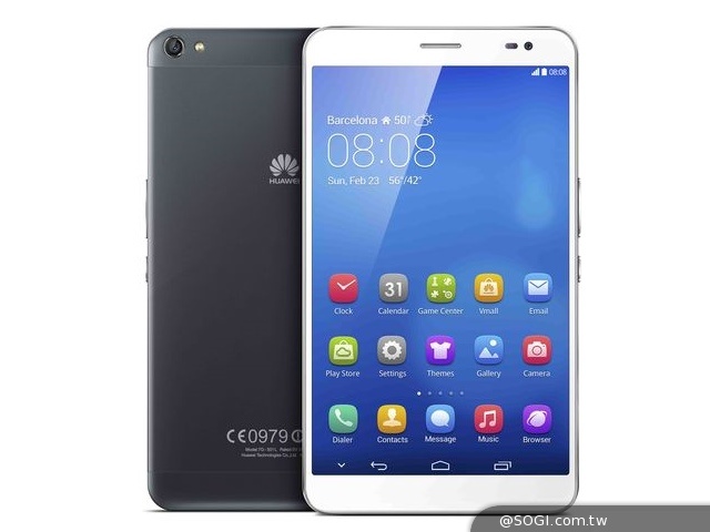 HUAWEI於2014 MWC推出MediaPad X1、MediaPad平板、穿戴式裝置