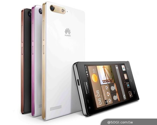 HUAWEI於2014 MWC 發表色彩鮮豔Ascend G6 4G智慧手機