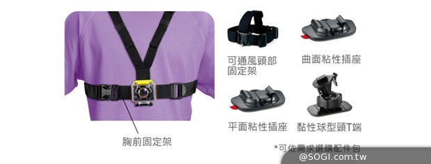 BenQ SP1運動攝影機限量大放送 註冊留好評  送水陸極限配件組