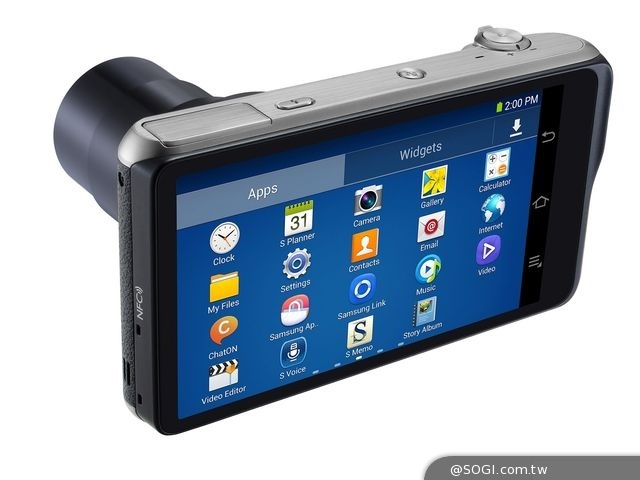 三星GALAXY Camera 2跨界再進化 類皮革復古設計分享大樂趣