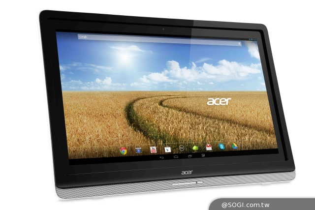 Acer Smart液晶顯示器 四核心Android白色新品上市