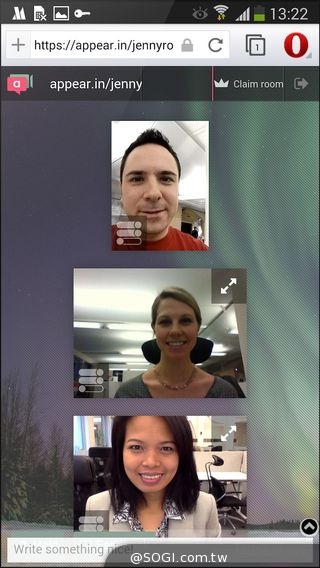 Opera 20 for Android更新 透過手機瀏覽器可進行視訊會議