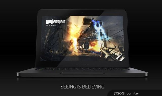 Razer Blade Pro筆電再升級 SBUI觸控操作應用 17 吋Full-HD高解析螢幕 Razer Blade Pro筆電再升級 SBUI觸控操作應用 17 吋Full-HD高解析螢幕