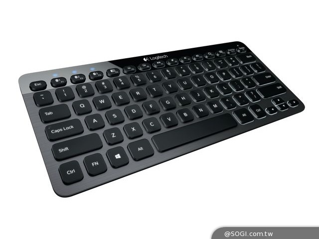 羅技藍牙炫光鍵盤K810、藍牙滑鼠M557享受有效率的體驗 羅技藍牙炫光鍵盤K810、藍牙滑鼠M557享受有效率的體驗