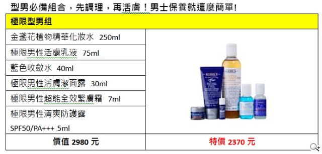 Kiehl's契爾氏母親節特惠組合 加倍選擇、容量與優惠 Kiehl's契爾氏母親節特惠組合 加倍選擇、容量與優惠