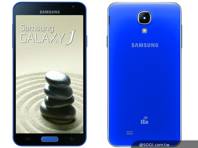 Samsung GALAXY J「寶石藍」襲台　簡約哲學典藏精典版