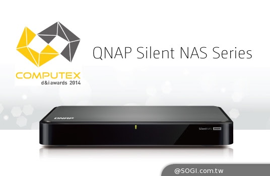 威聯通科技 Silent NAS系列榮獲COMPUTEX創新設計獎 威聯通科技 Silent NAS系列榮獲COMPUTEX創新設計獎