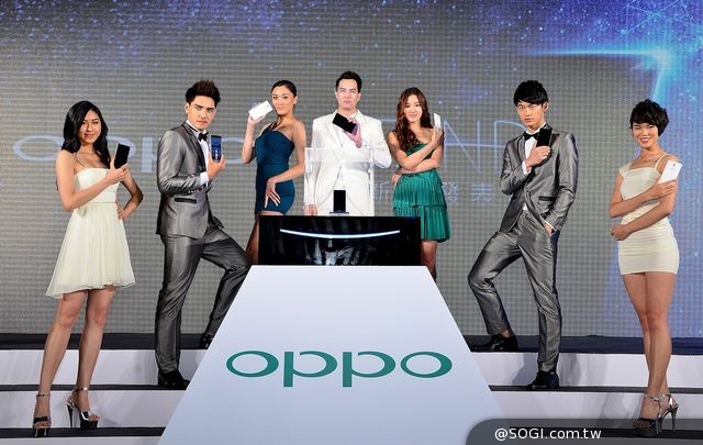 至美手機品牌OPPO磅礡抵台 發表旗艦機種Find 7