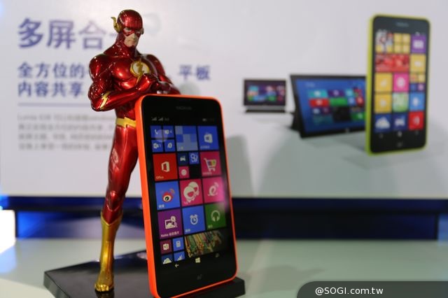 TD-LTE 4G WP8.1手機 諾基亞Lumia 638、636正式登陸中國