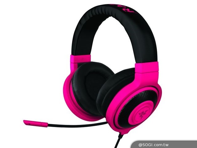 Razer Kraken Neon系列頭戴式耳麥 繽紛色彩一嘗巨星級鎂光燈滋味 Razer Kraken Neon系列頭戴式耳麥 繽紛色彩一嘗巨星級鎂光燈滋味