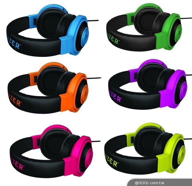 Razer Kraken Neon系列頭戴式耳麥 繽紛色彩一嘗巨星級鎂光燈滋味 Razer Kraken Neon系列頭戴式耳麥 繽紛色彩一嘗巨星級鎂光燈滋味