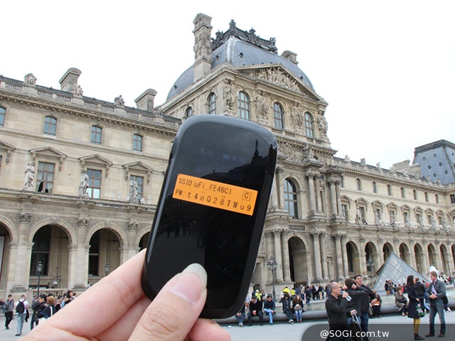 XCom Global日租上網歐洲周遊 法國實測