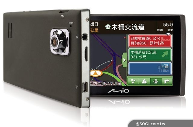 Mio首款結合「車用導航與行車記錄」功能 四合一行車記錄導航機 Mio首款結合「車用導航與行車記錄」功能 四合一行車記錄導航機