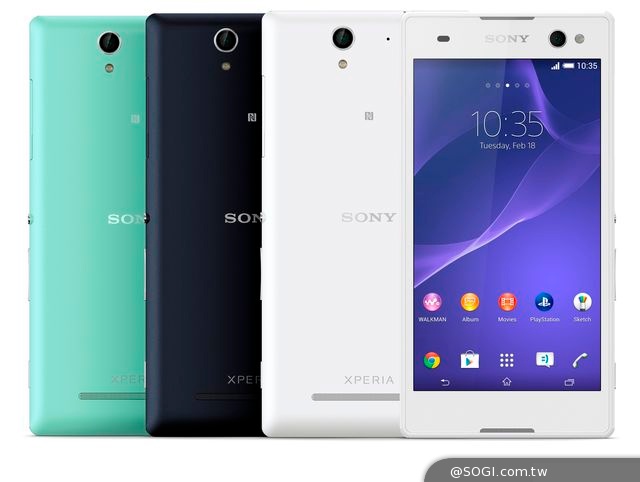 自拍我最型 4G全頻終極自拍神器Xperia C3時尚登台