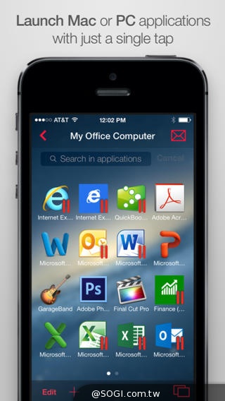 Parallels Access將傑出的遠端存取能力延伸到Android和iPhone Parallels Access將傑出的遠端存取能力延伸到Android和iPhone