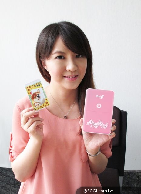 牛郎織女的七夕情人節禮物「Pringo隨身印相機」印出心動分分秒
