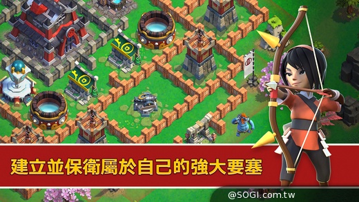 《武士攻城記》繁體中文版上架 對戰、團戰、任務、闖關一次擁有