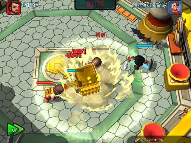 向卡牌遊戲說再見《斯巴達克斯:戰神》公測火爆登場