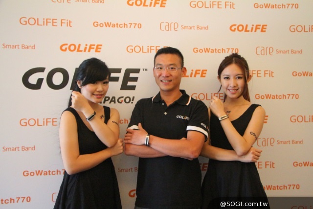搶進智慧穿戴領域,GOLiFE智慧手環磅礡發表 搶進智慧穿戴領域,GOLiFE智慧手環磅礡發表