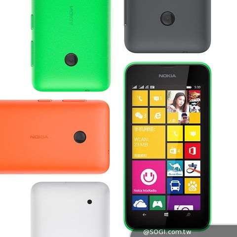 極具性價比Lumia 530火熱開賣 WP8.1便捷流暢的智慧體驗