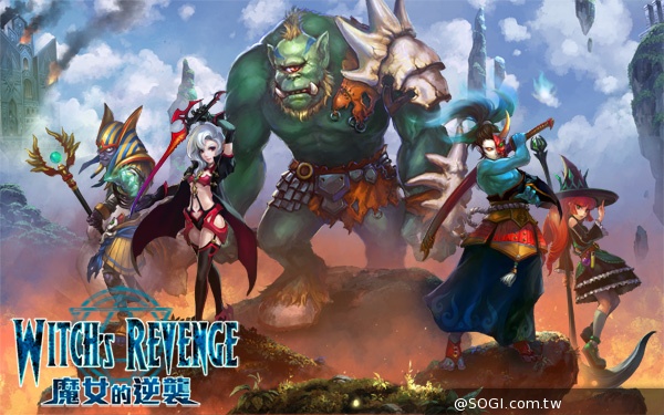 PLAY8遊戲網取得《魔女的逆襲》台港澳營運代理權