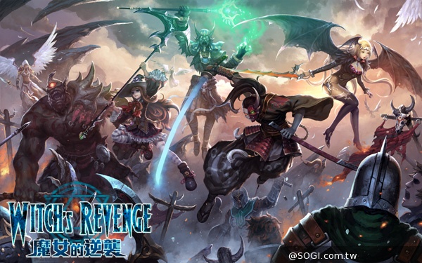 PLAY8遊戲網取得《魔女的逆襲》台港澳營運代理權