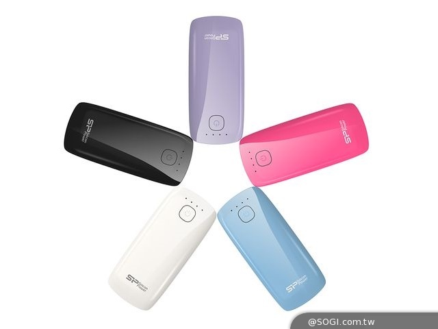 SP廣穎電通五型五色Power P51/P81/P101大容量時尚行動電源 SP廣穎電通五型五色Power P51/P81/P101大容量時尚行動電源