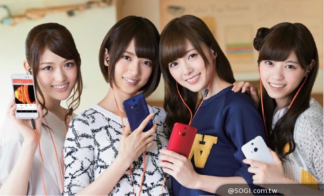 乃木坂46再度化身HTC J butterfly HTL23暨Butterfly 2蝴蝶機產品大使