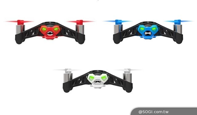 Parrot MiniDrones新一代遙控玩具 Rolling Spider和Jumping Sumo