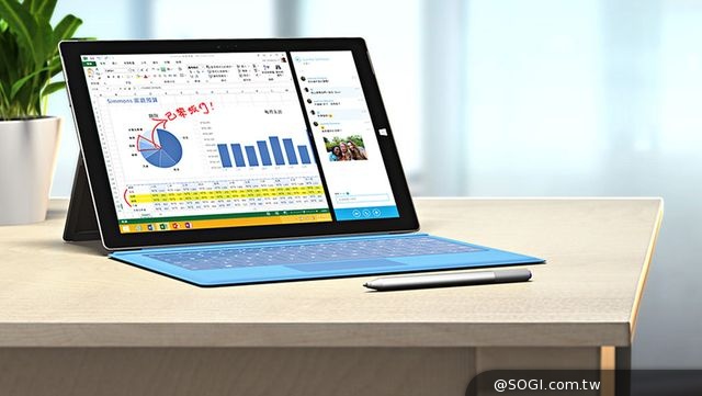 台灣微軟「Surface Pro 3百名限定首購好康3+1」8月29日晚上7點開賣