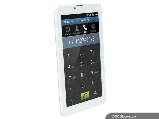 超大螢幕兼具一機多用 人因手機平板MD7104強力上市