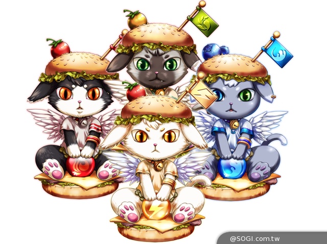 《混沌的米德蘭》遊戲特色釋出 超萌素材漢堡喵