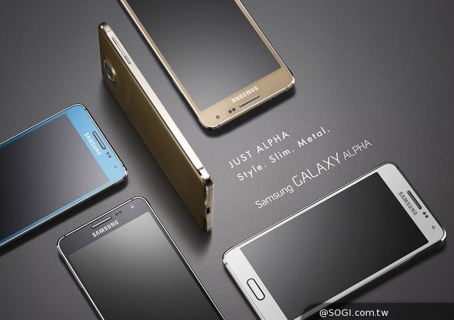 金屬質感 緻薄極品Samsung GALAXY ALPHA 魅力首現 金屬質感 緻薄極品Samsung GALAXY ALPHA 魅力首現