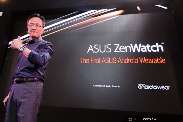 華碩首款智慧錶ASUS ZenWatch現身IFA進軍智慧型穿戴市場 華碩首款智慧錶ASUS ZenWatch現身IFA進軍智慧型穿戴市場