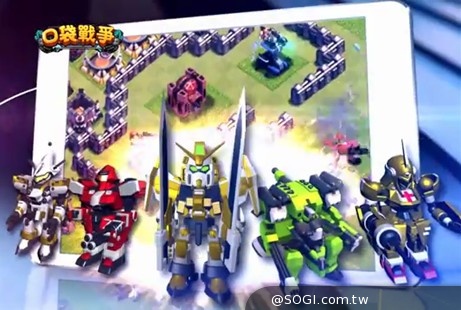 《口袋戰爭》機甲風暴來襲 iOS、Android版全面啟動